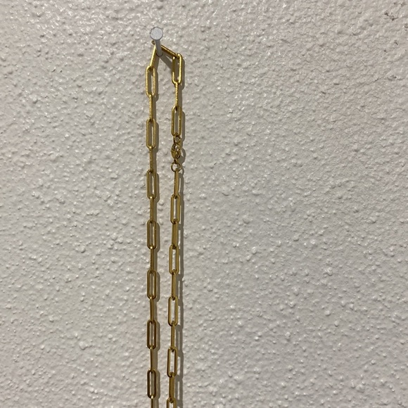 Vintage 24k Gold-filled Chain with Authentic Vintage LV lock 🔒 #225 - Picture 10 of 11